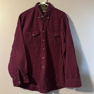 Back Packer Men's XL Long Sleeve Button Up Shirt